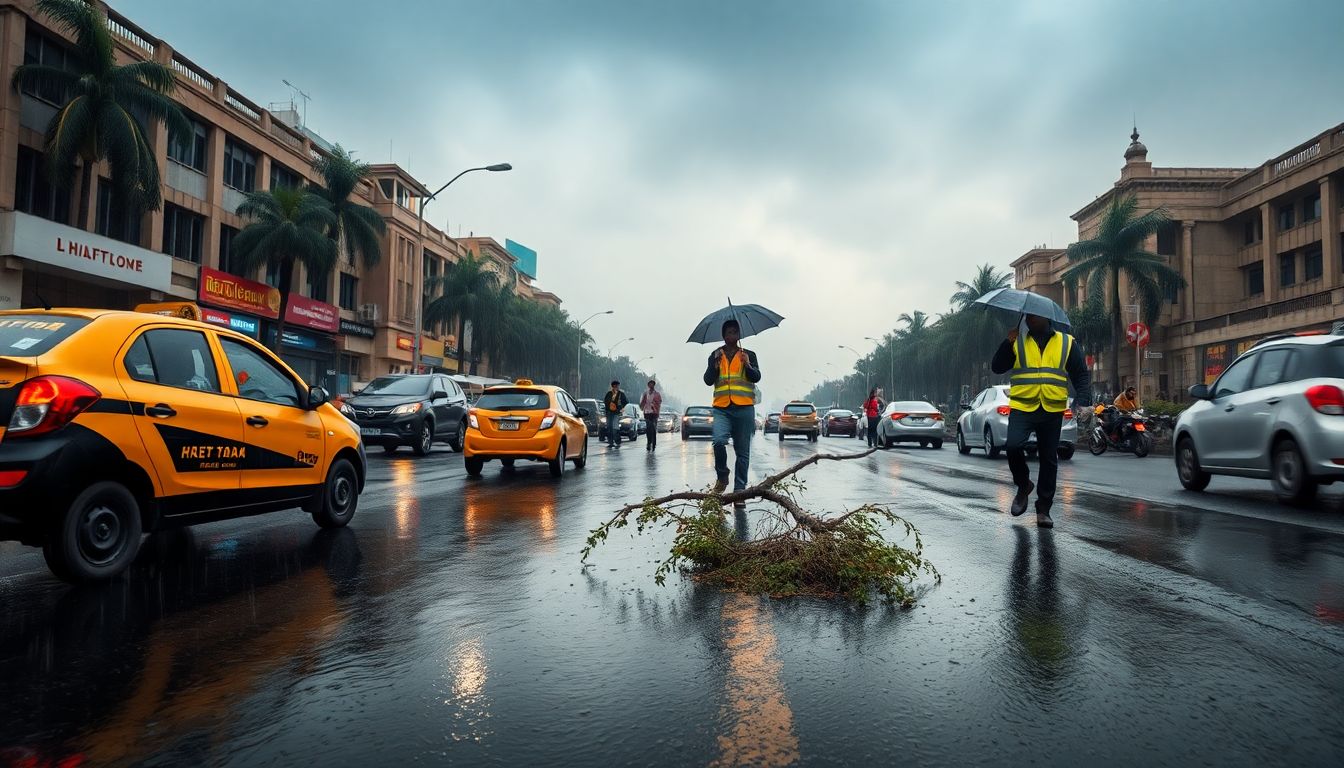 Colaba Records 6.2 mm Rain as Light Showers Cause Incidents Across Mumbai