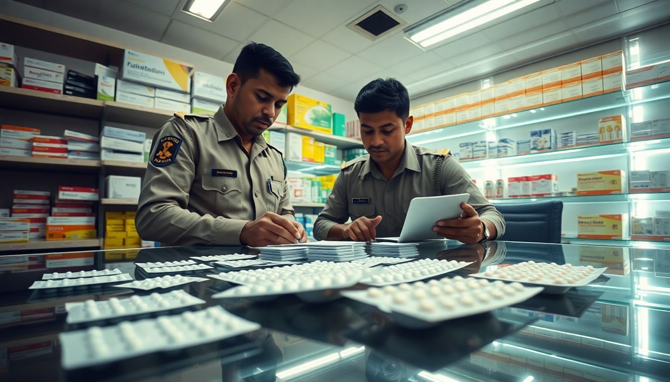 Nagpada Police Book Two Men for Selling Spurious Montair-LC Tablets in Kamathipura