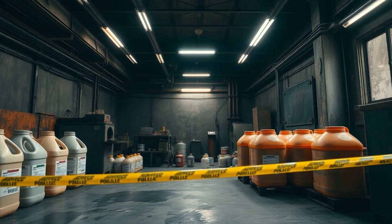 Goregaon East Workshop Raided for Illegal Acid Storage, Owner Booked