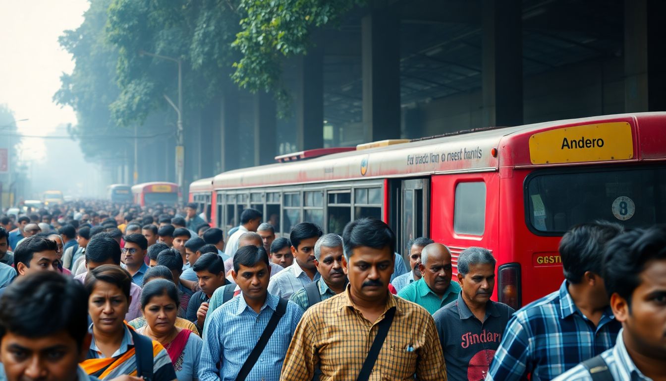 Andheri Commuters Face Major Delays As Only 67 Percent Of BEST Buses Run After Strike