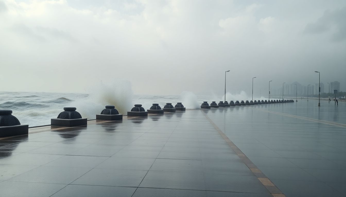 Mumbai to See Light to Moderate Rain, High Tide of 4.39 Metres Expected