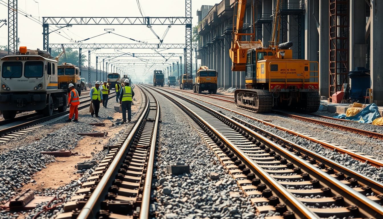 Borivali-Virar 5th and 6th Railway Line Project Reaches 30 Per Cent Progress