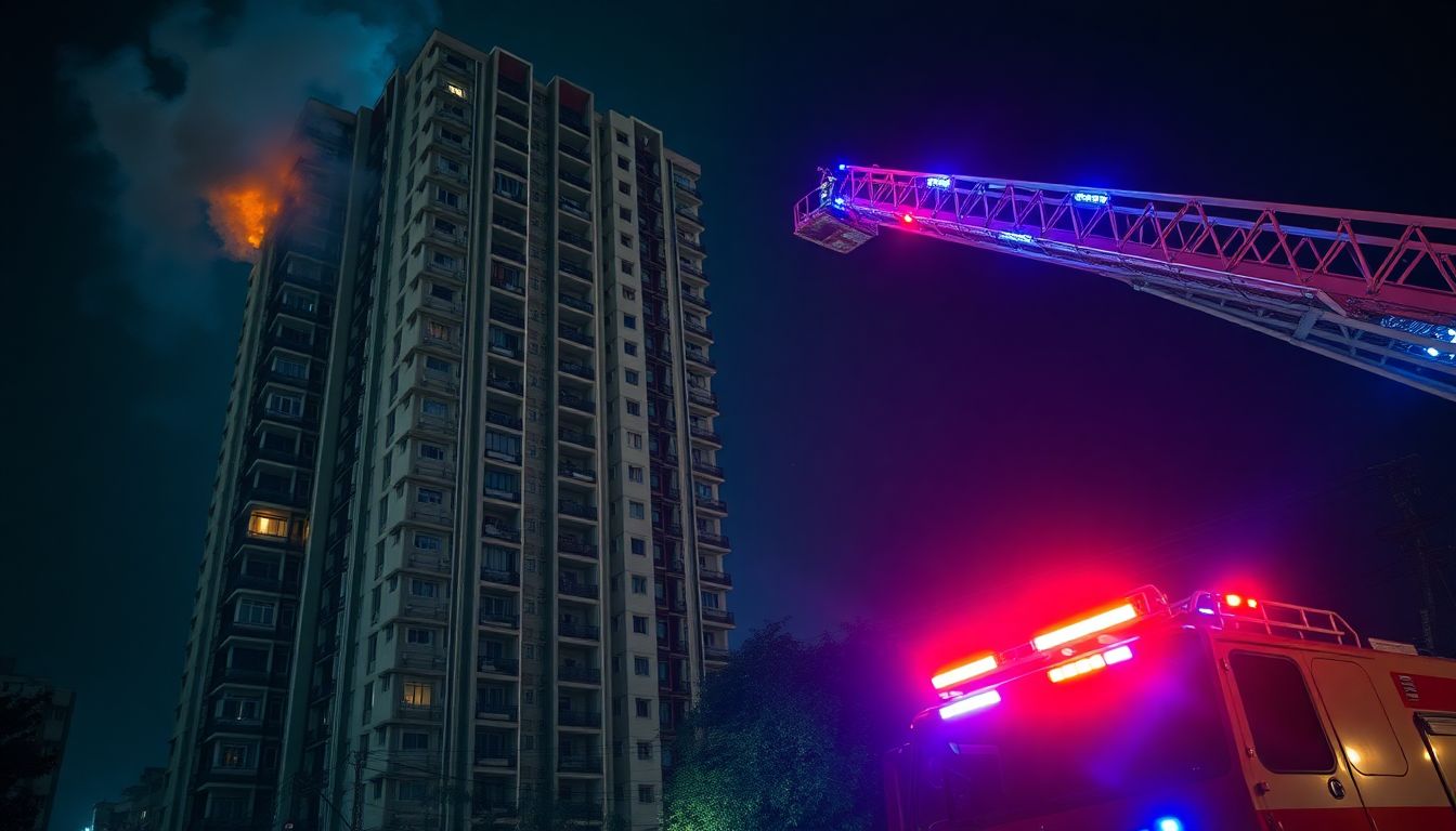 Fire Breaks Out on 11th Floor of Vile Parle Building, Four Rescued