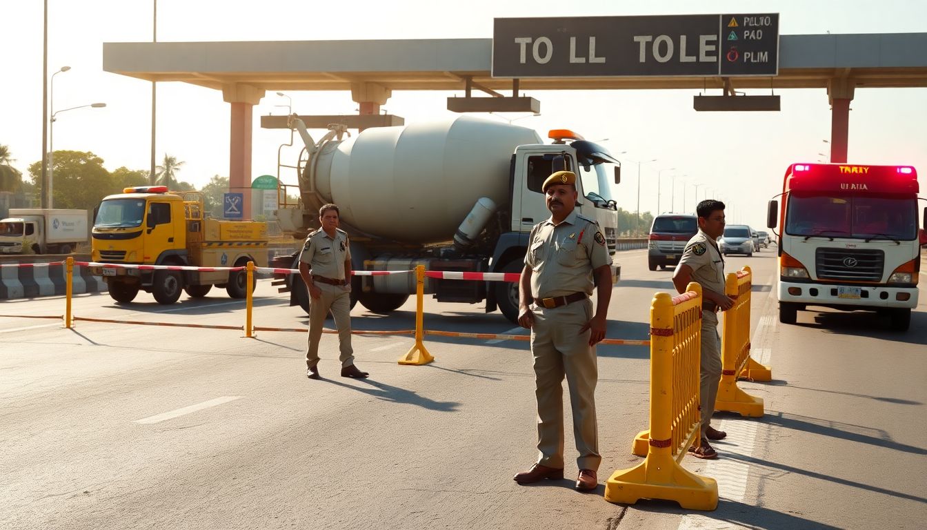 14-Year-Old Boy Killed in Cement Mixer Truck Accident Near Dahisar Toll Plaza