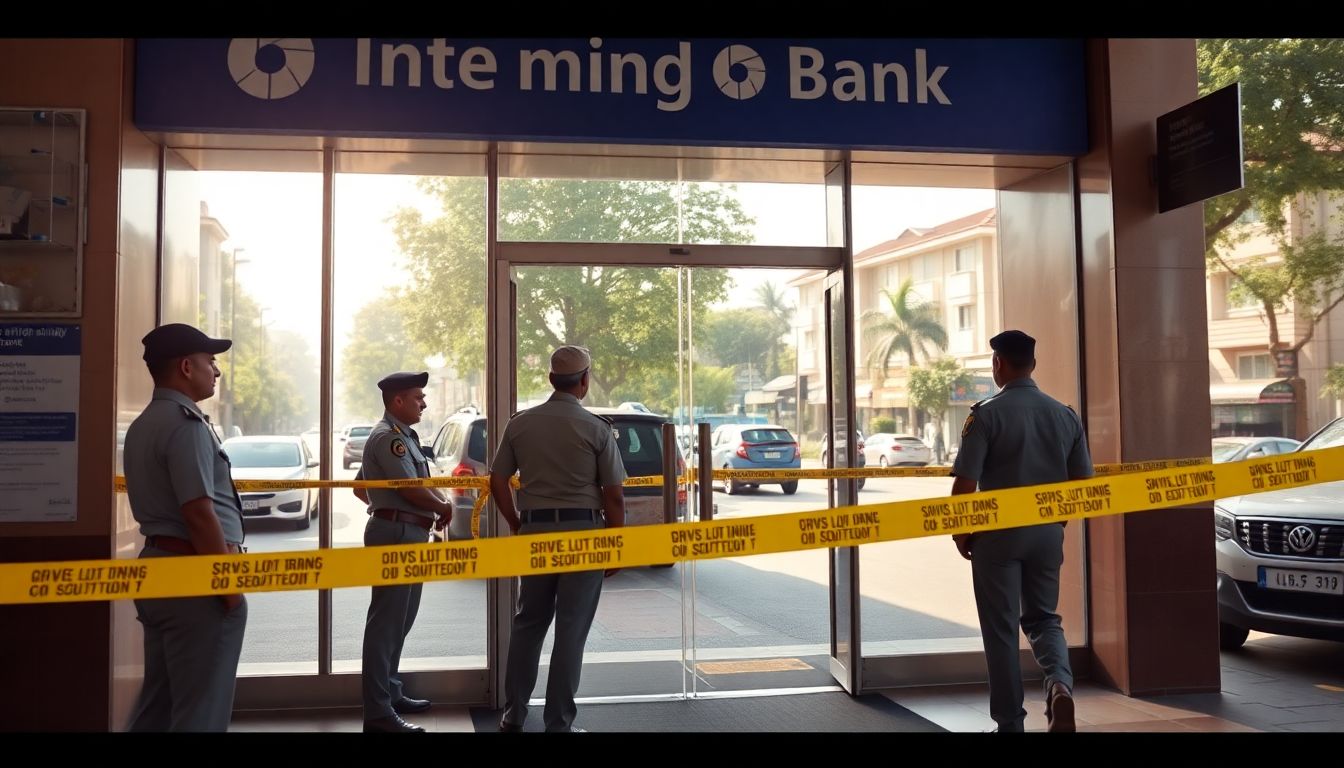 Man Arrested for Attempted Break-In at Malad International Bank Branch