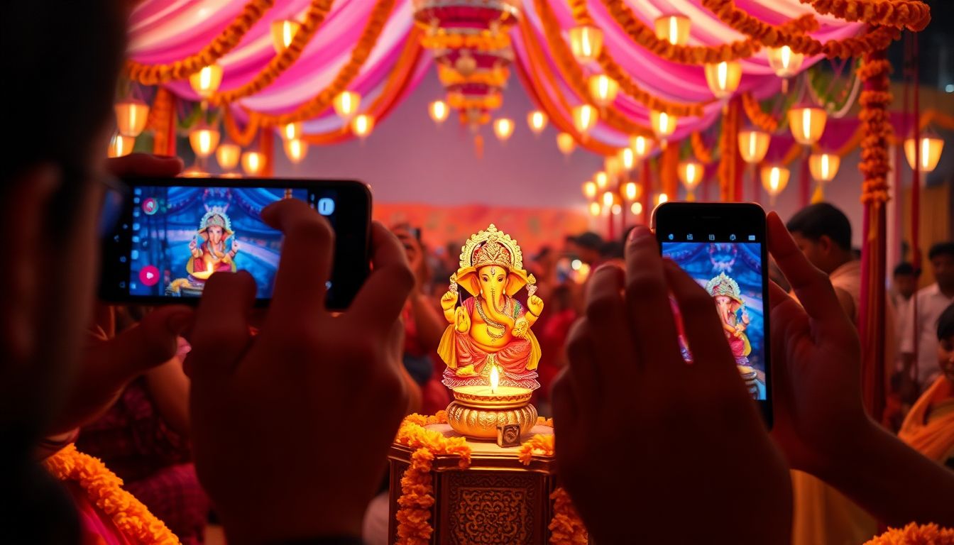 One-Inch Ganesha Idol Inside Shivling Draws Devotees to Malad Pandal
