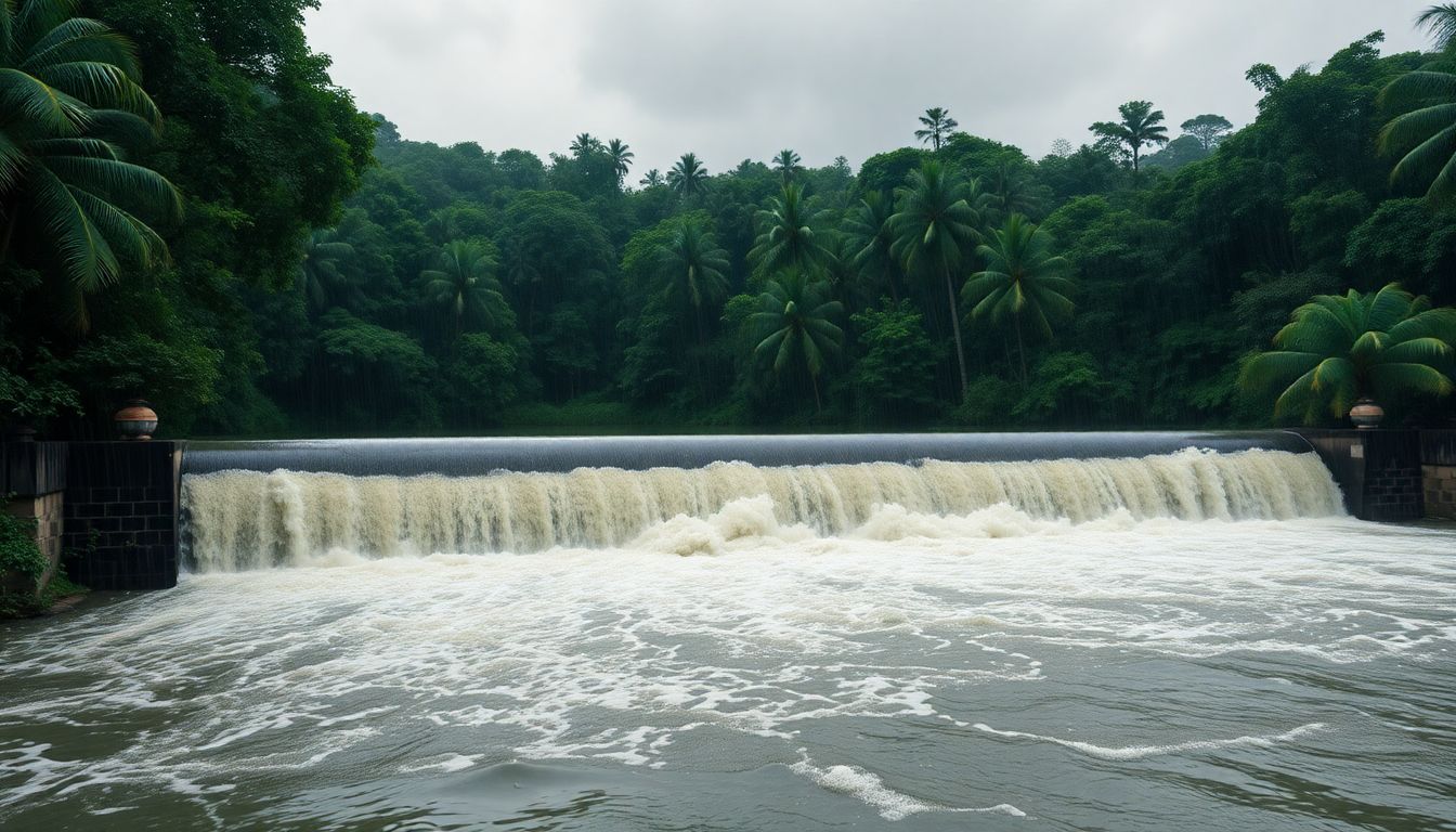 Vihar and Tulsi Lakes Overflow inside Sanjay Gandhi National Park
