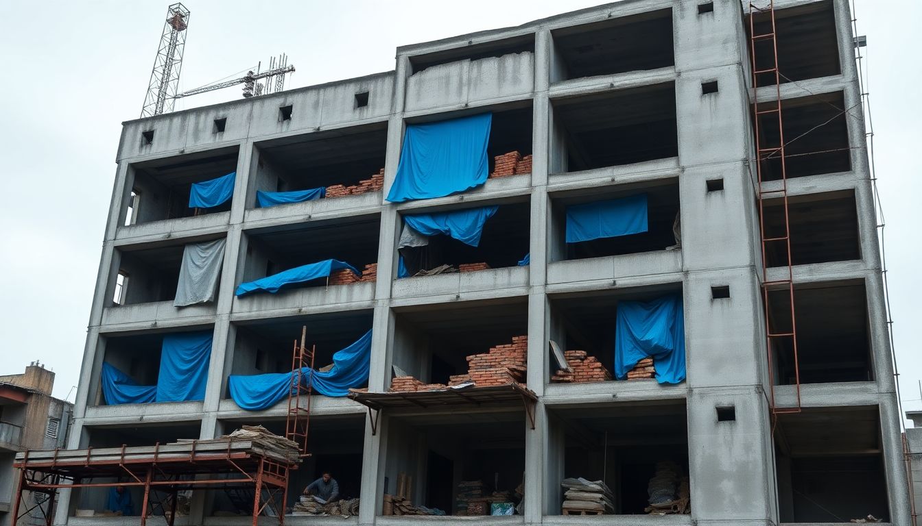 FIR Filed Over Illegal Occupation in Unfinished Mulund SRA Building