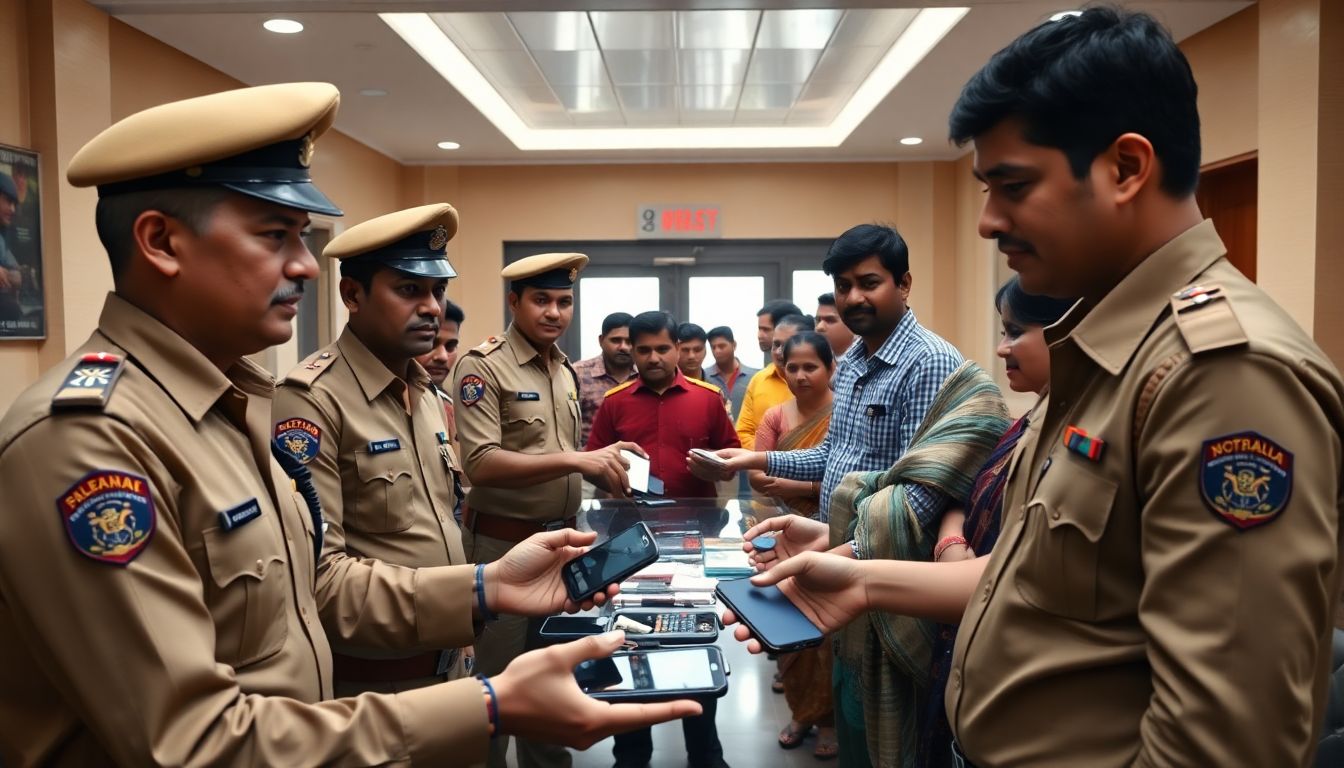 Mumbai Police Return Stolen Phones, Gold, and Cash Worth Rs 49 Lakh