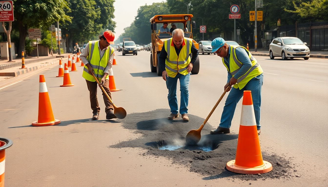 TMC Launches Pothole Repair Drive in Thane Ahead of Ganeshotsav
