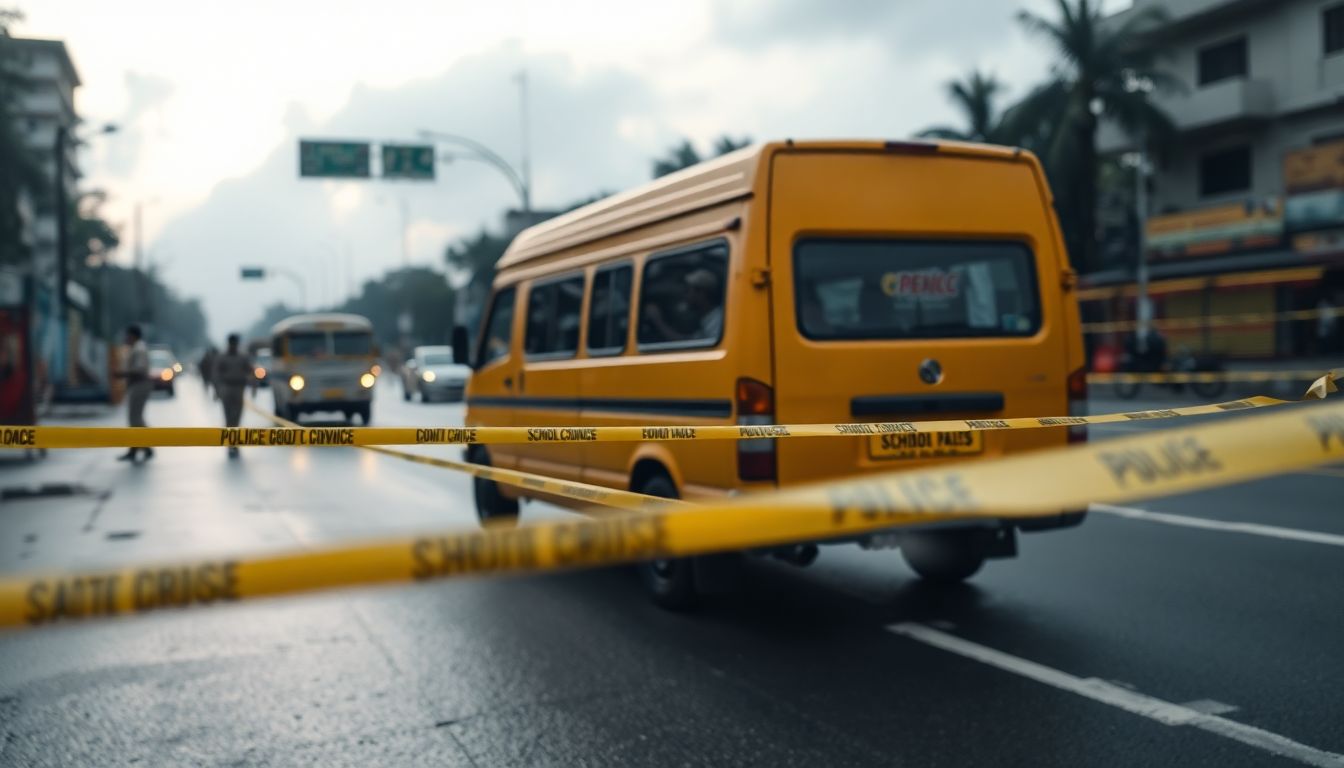 Child dies in tragic school van accident in Chembur