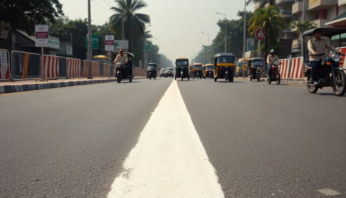 MNS Protests Jain Community Road Markings on Daftari Road in Malad East