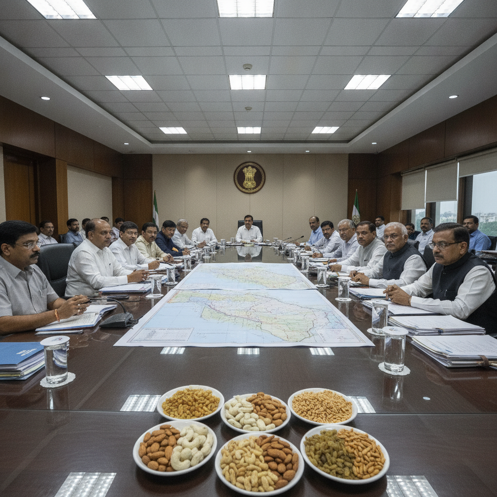 Shiv Sena (UBT) Slams Mahayuti Govt Over Dry Fruits at Nanded Drought Review