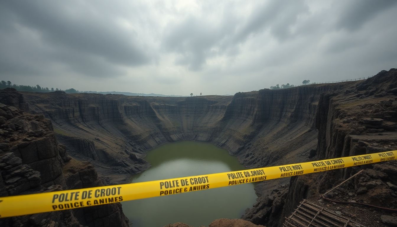 Three teenagers drown in abandoned quarry on Chopda Road in Amalner