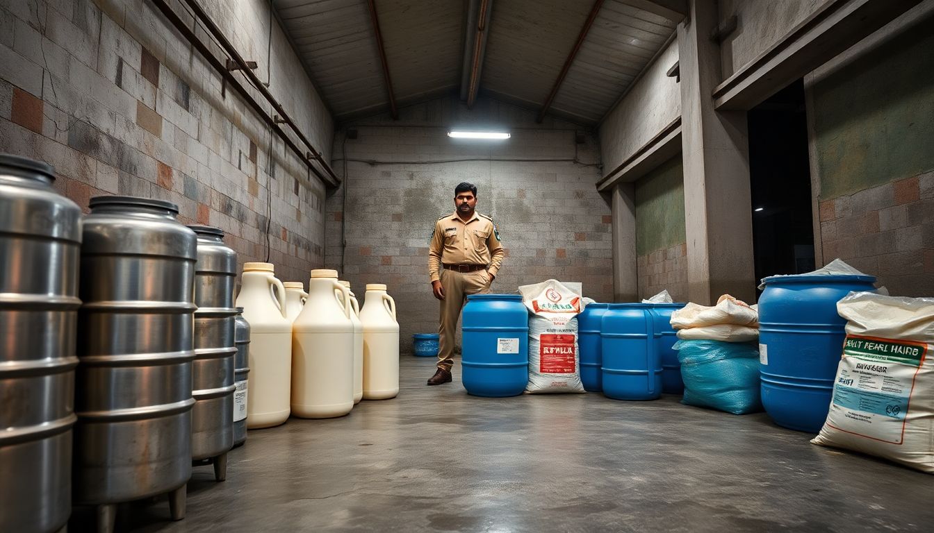 FDA Busts Synthetic Milk Racket in Thane and Other Maharashtra Districts