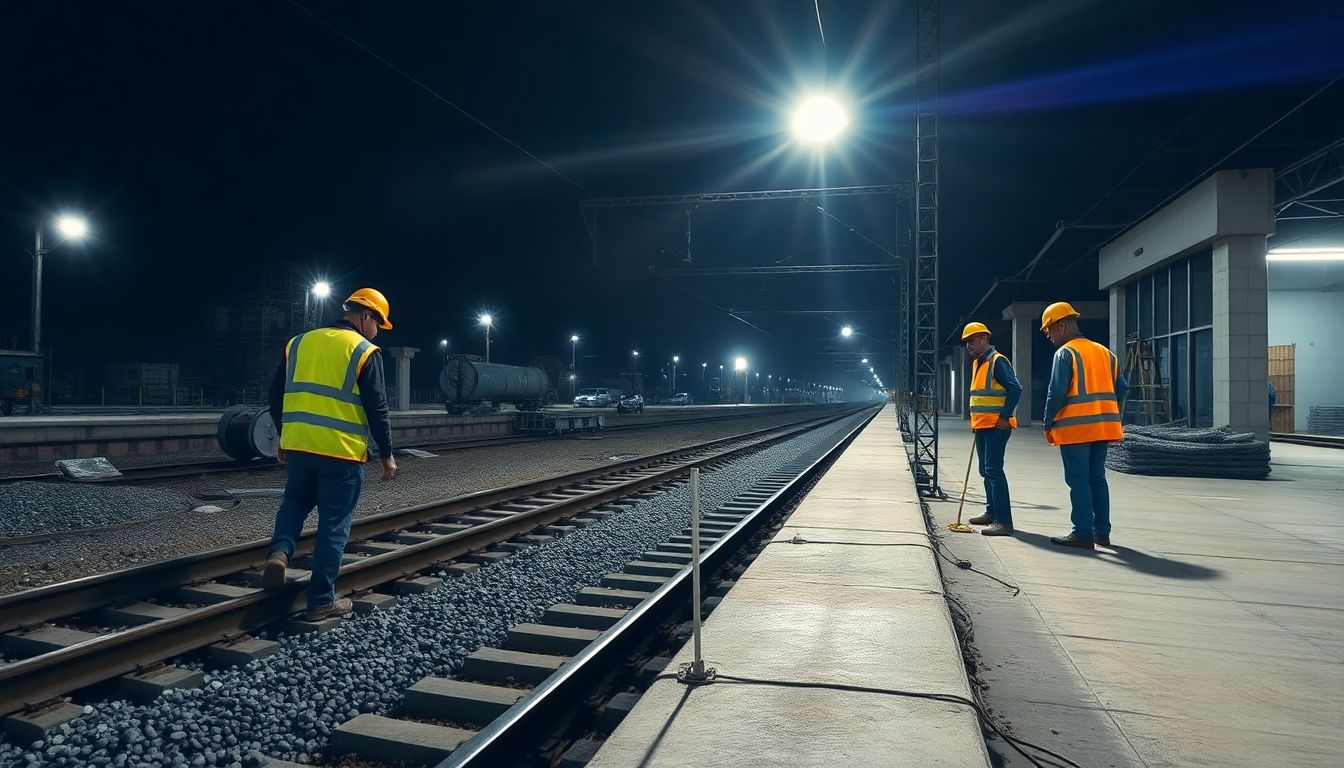 Central Railway Begins Platform Extension at Titwala Station for 15-Car Trains