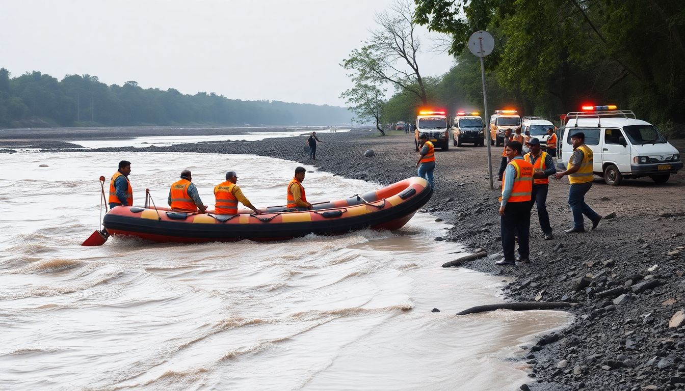 Three Men Drown in Creek at Retibunder in Thane
