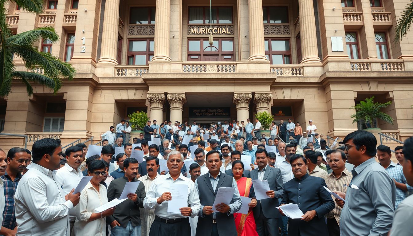BJP and NCP (SP) Oppose TMC Hike in Residential and Commercial Property Tax