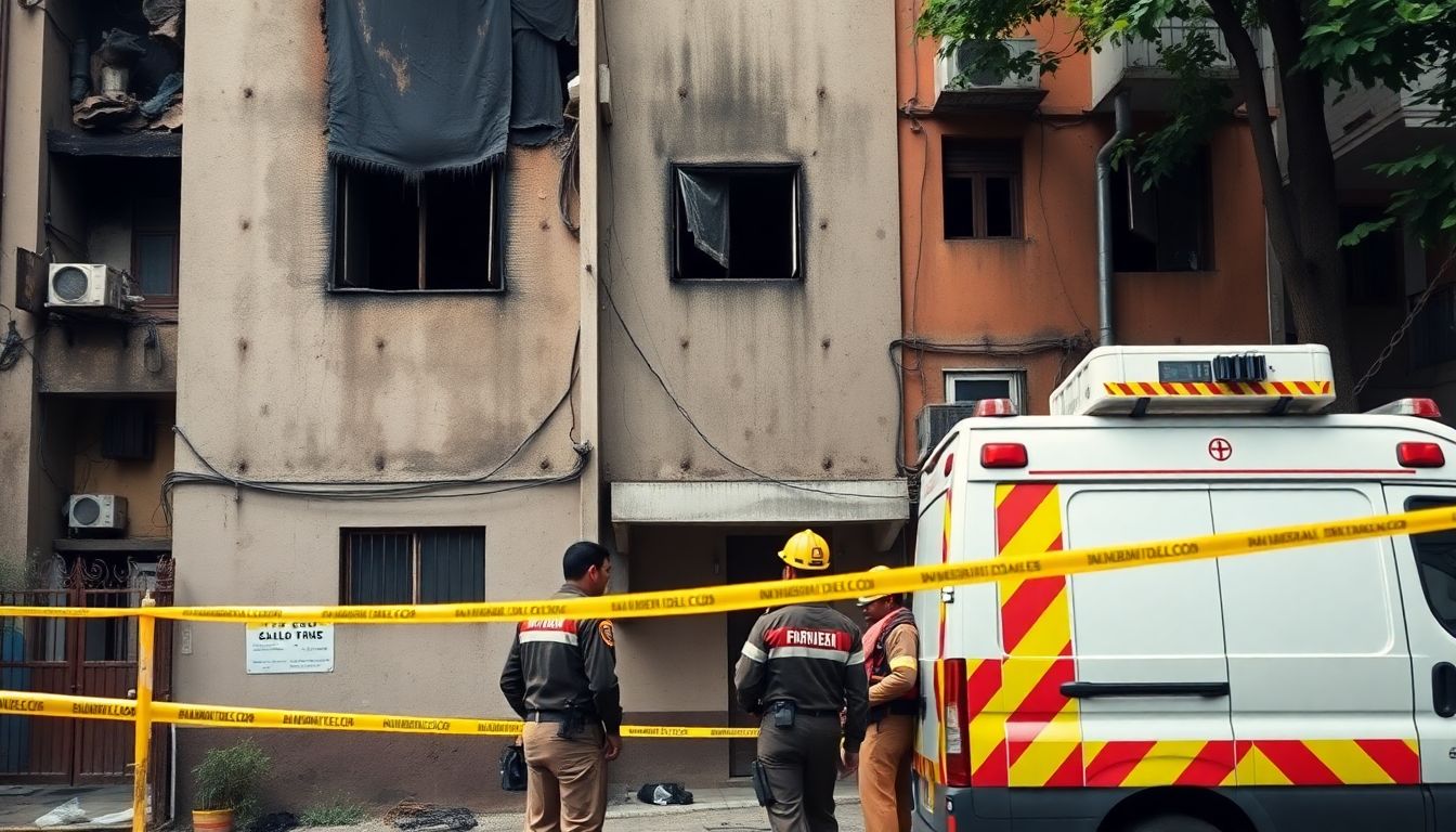 Three Injured After LPG Gas Leak Triggers Major Fire in Airoli House
