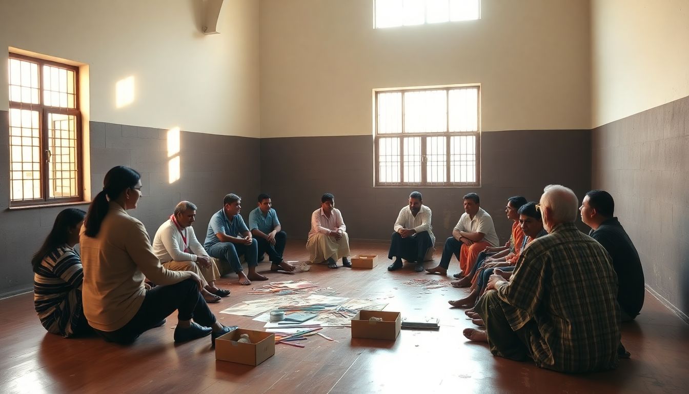 Arts Therapy Initiative Returns to Thane Central Prison for Inmates