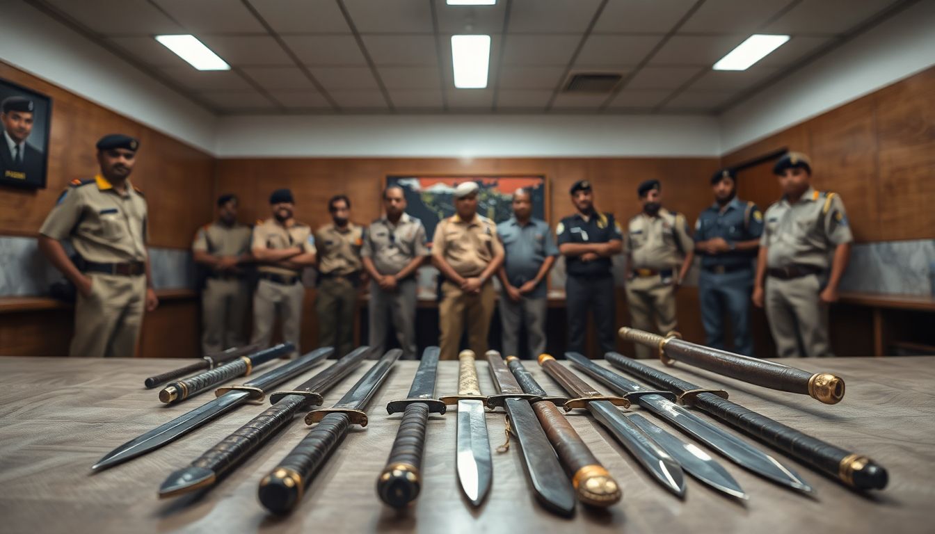 Jalna Police Seize 44 Weapons in Sundarnagar Raid, Arrest One