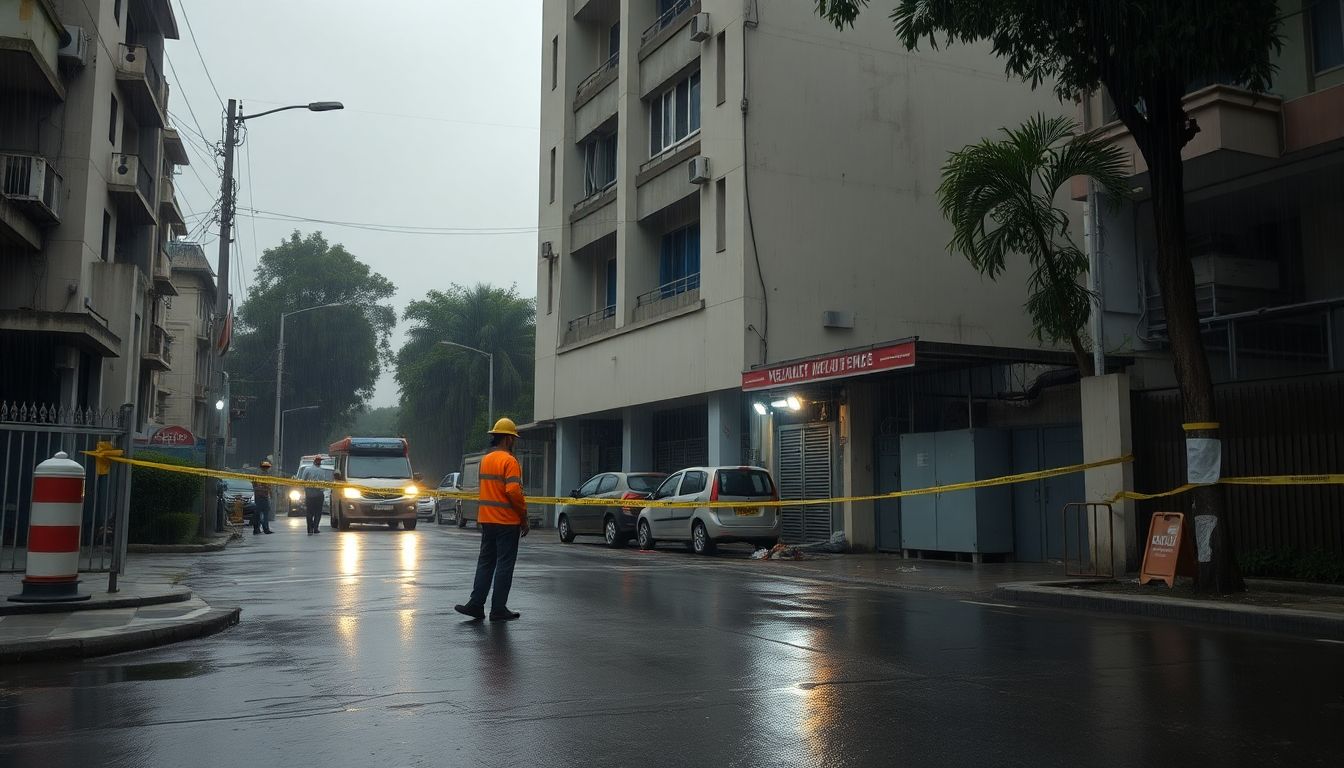 Slab Collapse In Andheri East Injures One Amid Heavy Tuesday Rains