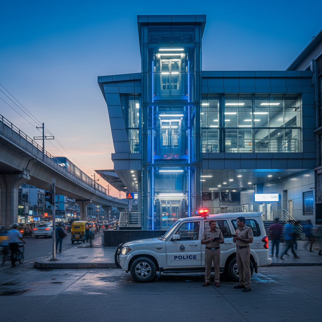 Man arrested at Raipur Junction for molesting teen in Kandivli Metro elevator