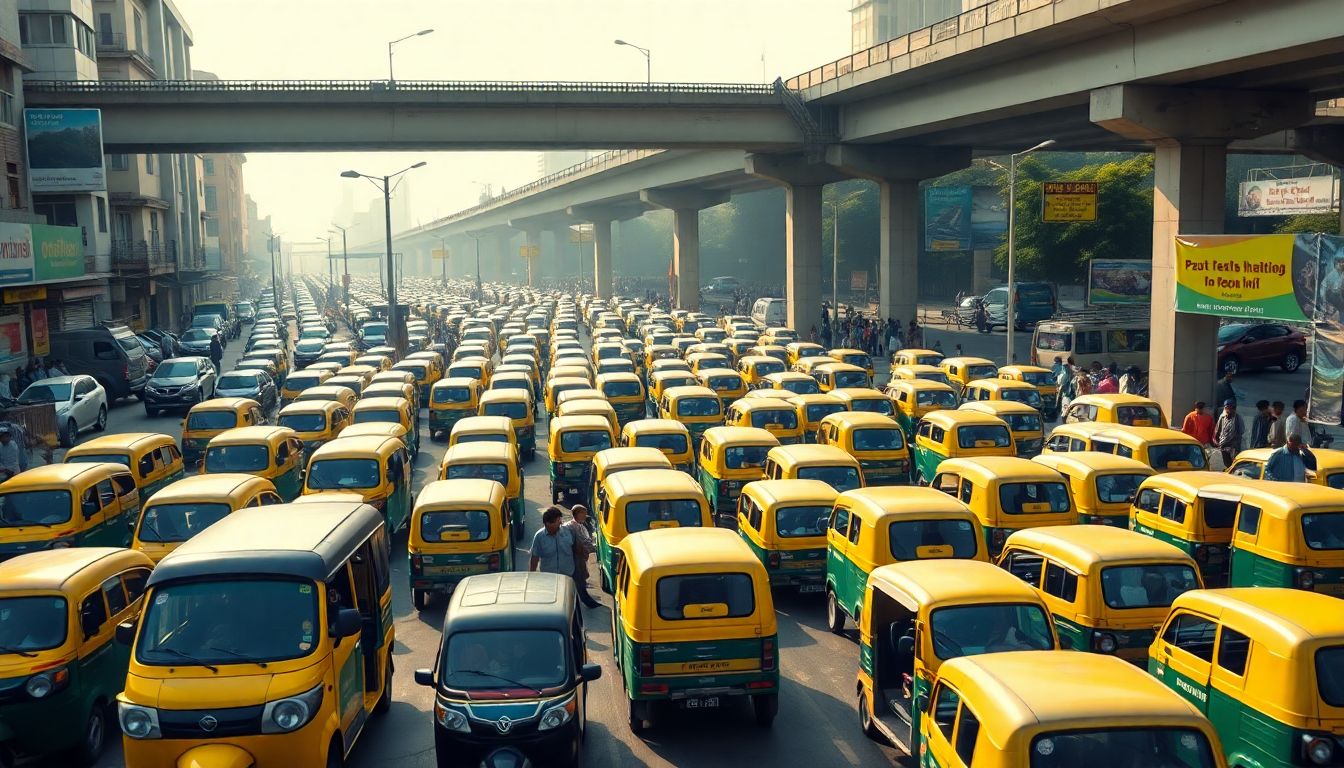 Autorickshaw Drivers Block Kandivali Link Road Over Marathi Rule