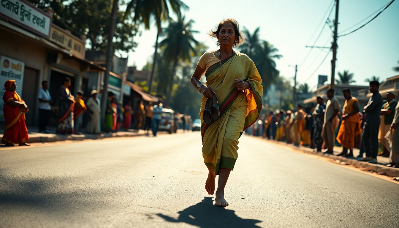 47-Year-Old Domestic Cook Wins 3-km Running Event in Ambajogai