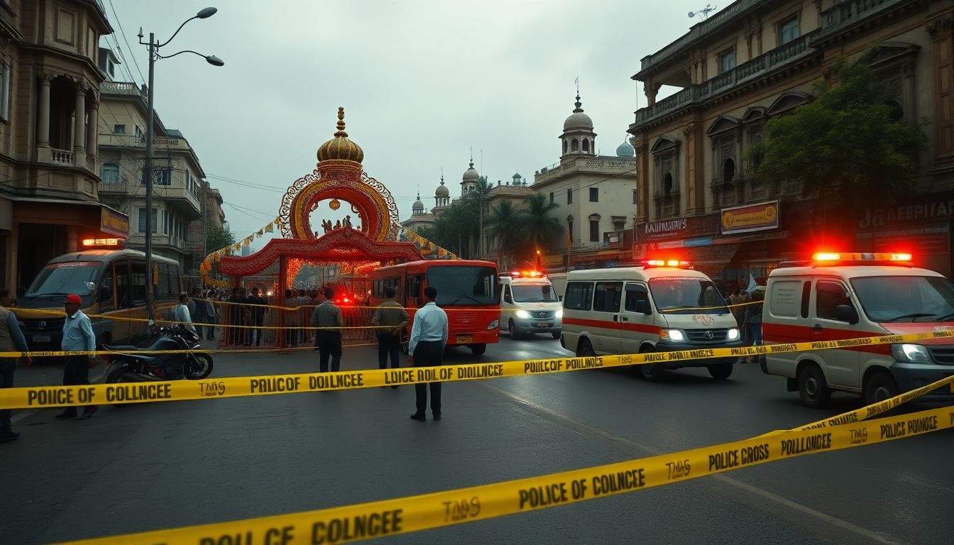 Two Killed, Five Injured After 22-Foot Ganesh Idol Collapses at Bhuleshwar