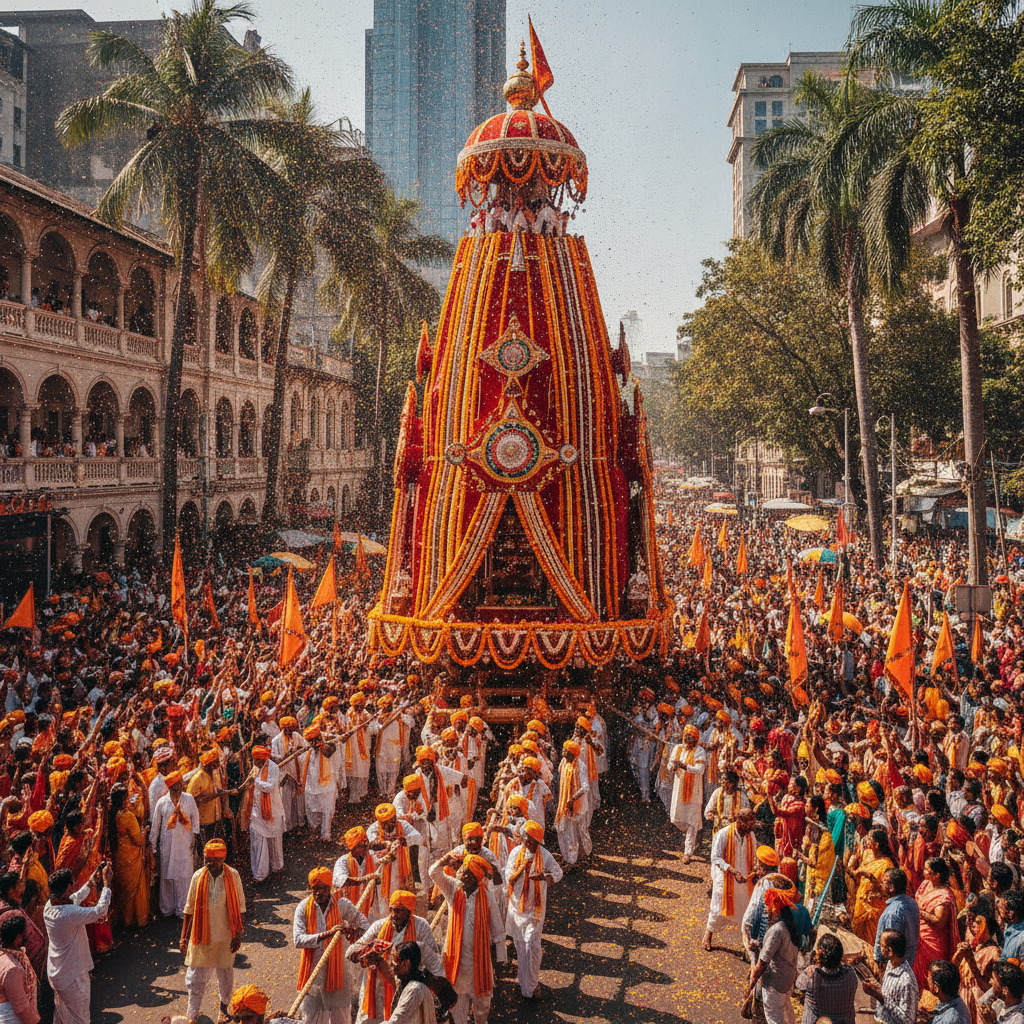 Mumbai to Celebrate Jagannath Rath Yatra From Andheri West to Juhu on July 16
