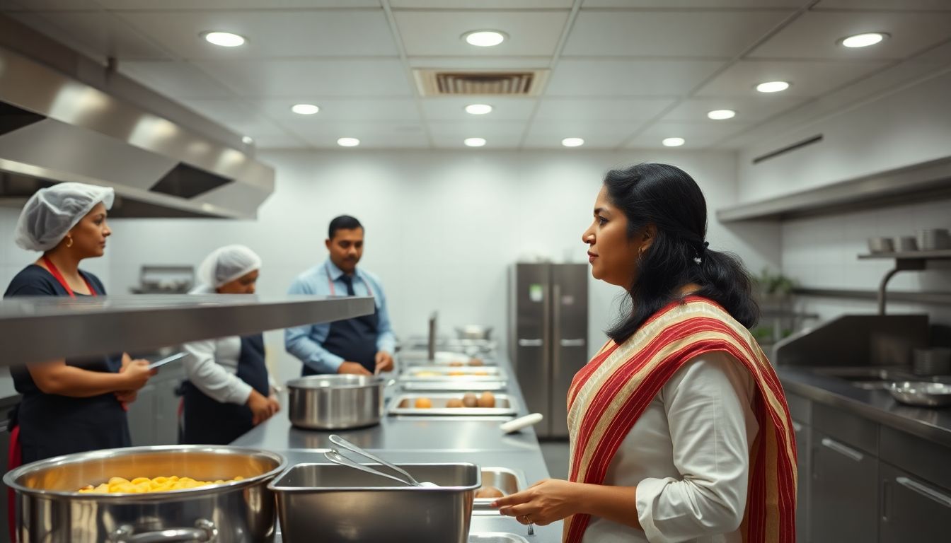 Mumbai Mayor Ritu Tawde Inspects BMC Headquarters Canteen After Reopening
