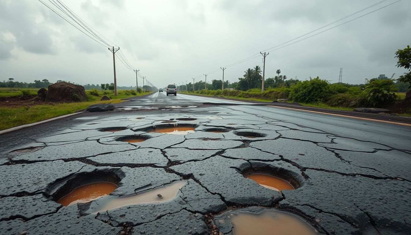 Hasan Mushrif Slams Poor Road Conditions in Nandurbar After Independence Day Visit