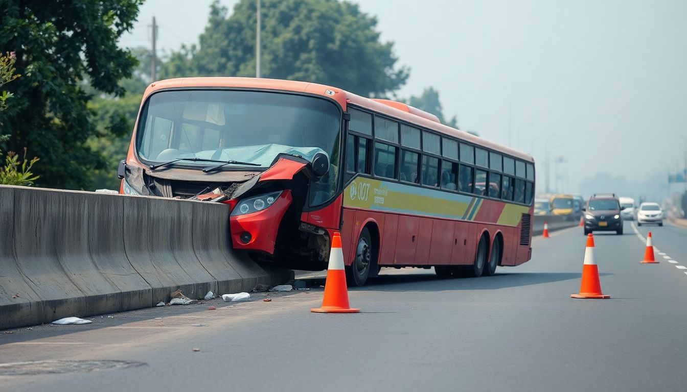 One dead and seven injured as BEST bus crashes into divider in Mankhurd