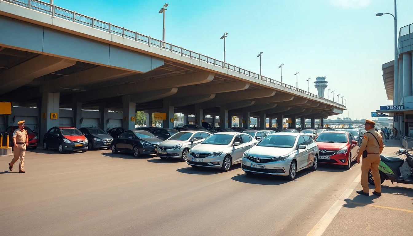 Mumbai Police Book 11 Cab Drivers Over Airport Parking Blockade