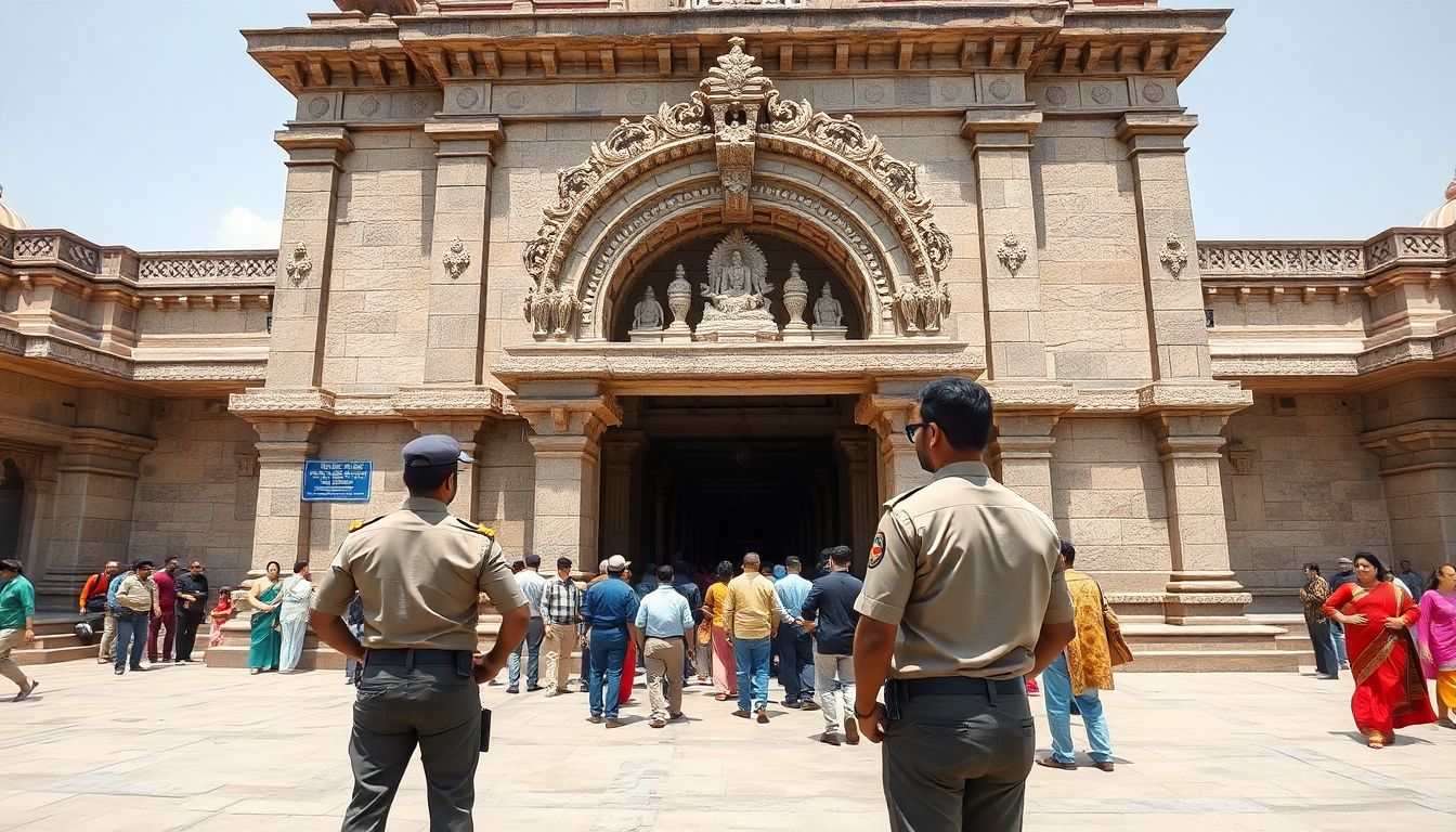116 MSF Personnel Deployed at Tulja Bhawani Temple in Tuljapur