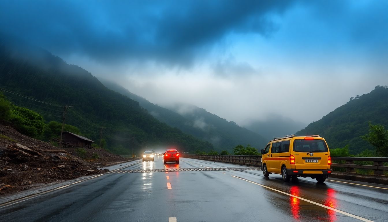 Nashik Braces for 300 mm of Rain as Landslides Disrupt Maharashtra Highways