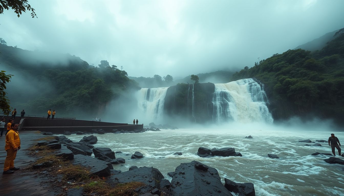 24-Year-Old Panvel Resident Drowns at Pandavkada Waterfall in Kharghar