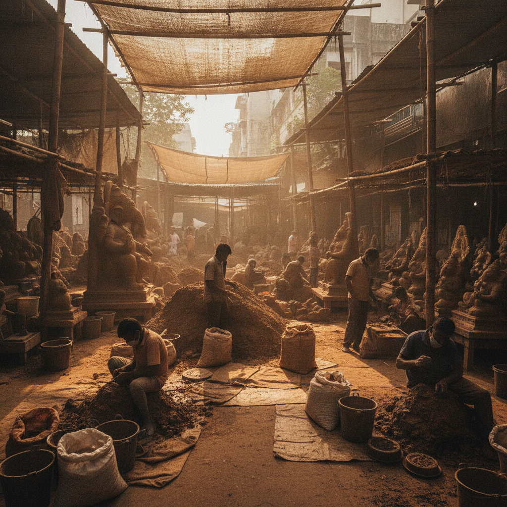 BMC Distributes 858 Tonnes of Clay to Mumbai Artisans Ahead of Ganpati