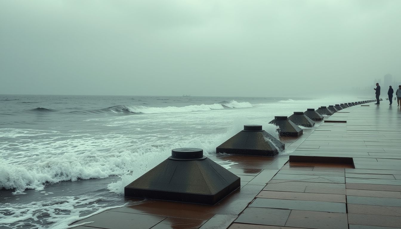 Mumbai Forecasts Light to Moderate Rain and 4.18-Metre High Tide on August 17