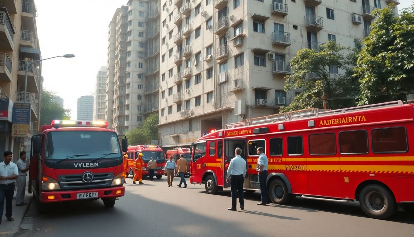 Seven Suffer Suffocation in Bandra West Building Fire