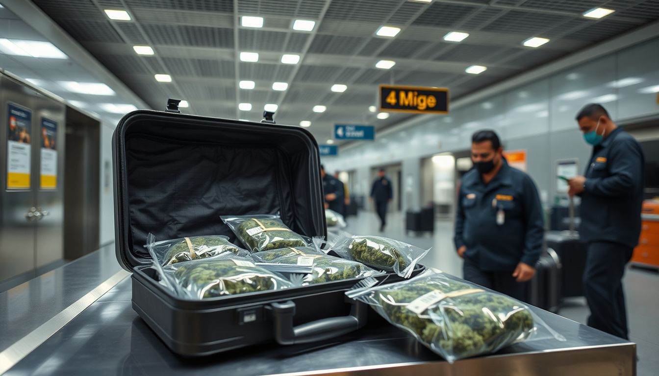 Mumbai Airport Customs Arrests Two Men With 1.9 kg Hydroponic Weed