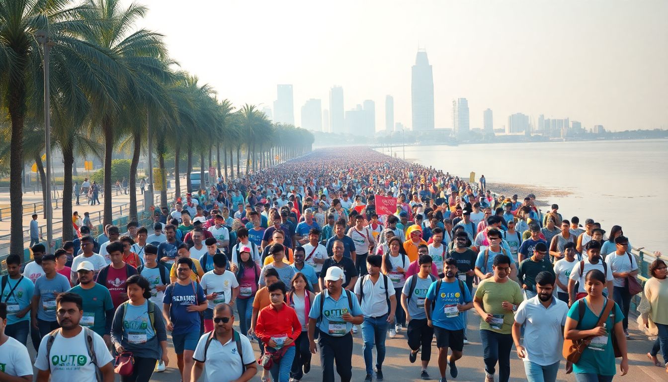 Over 3 Lakh Join Maha Walkathon Across Maharashtra for Soil and Water Conservation