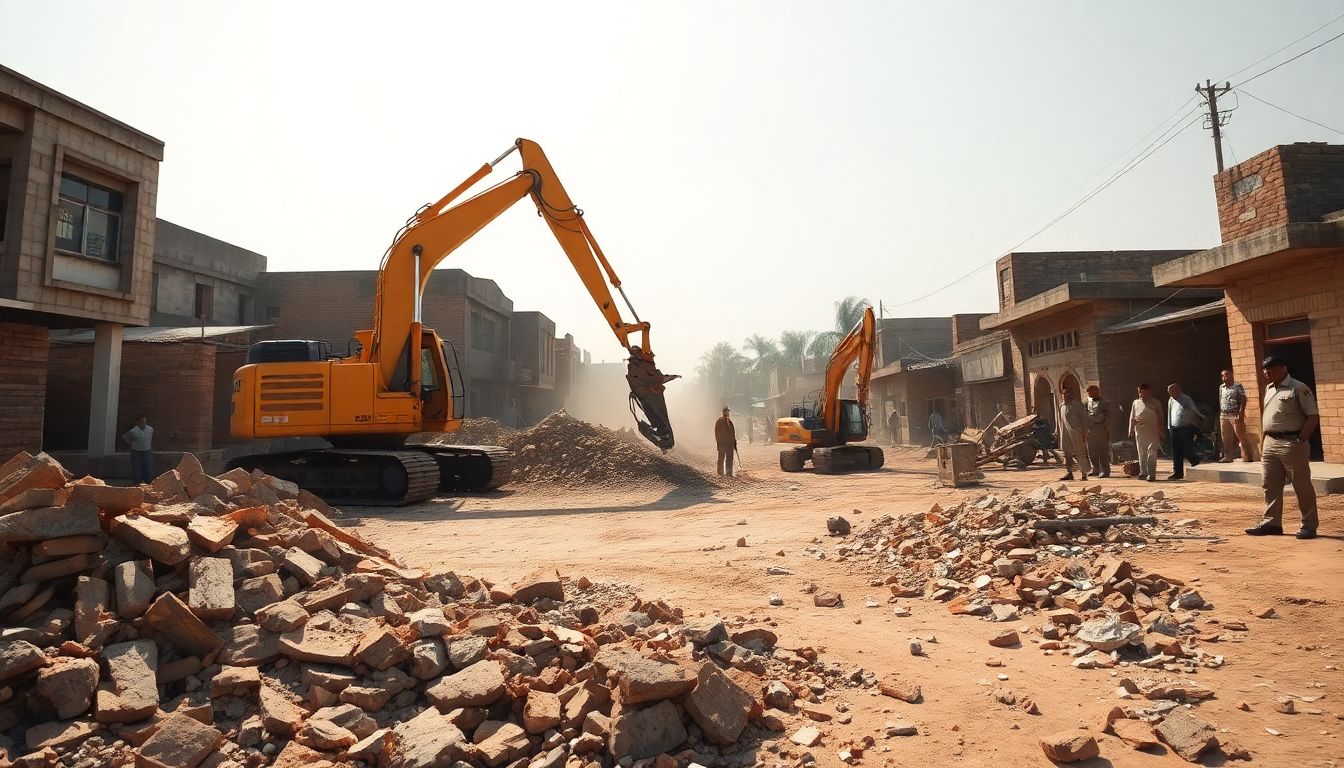 Palghar Administration Demolishes 574 Unauthorised Structures in Mori Village
