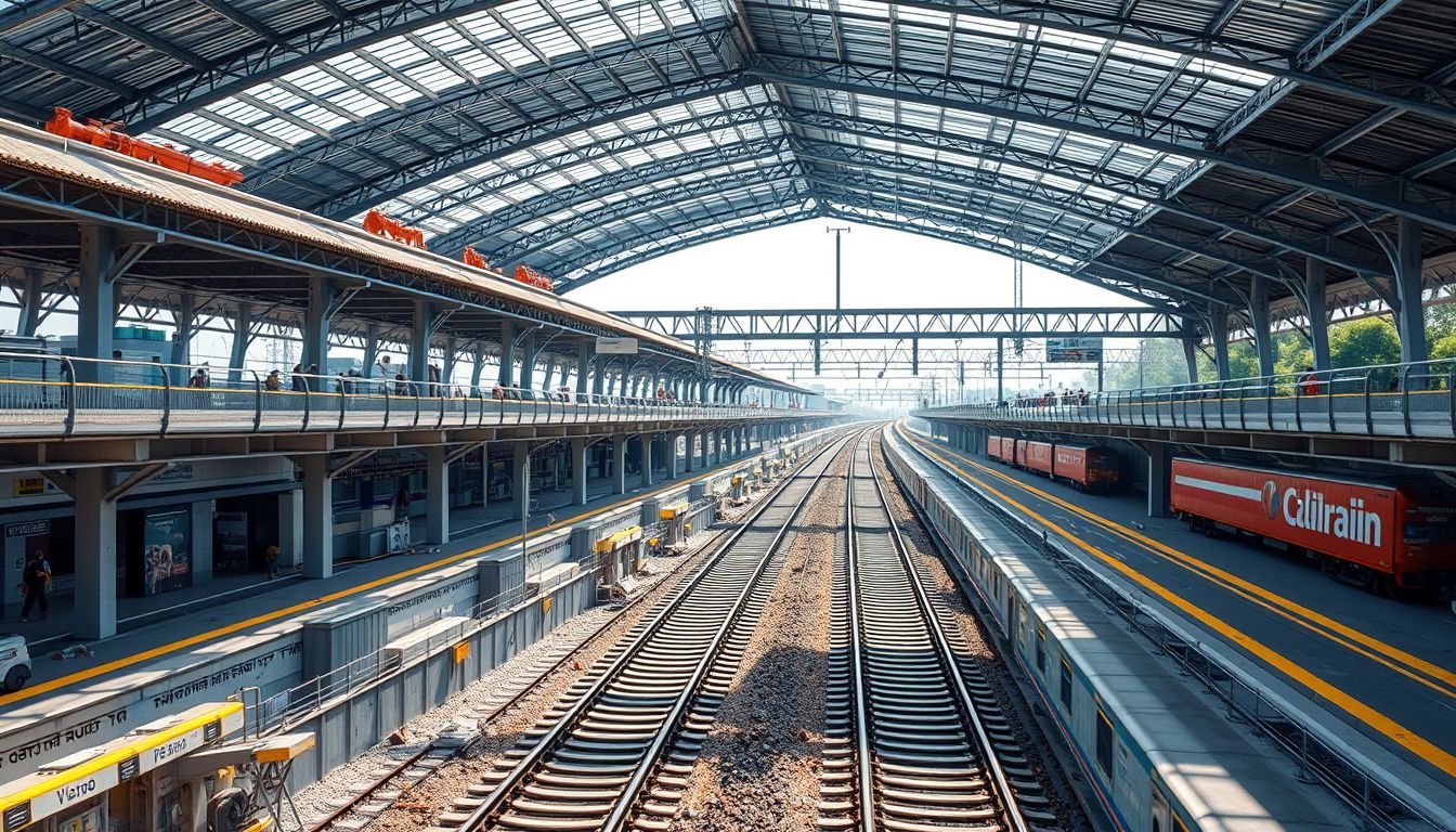 Virar Station Upgrades Progress Under Virar-Dahanu Quadrupling Project