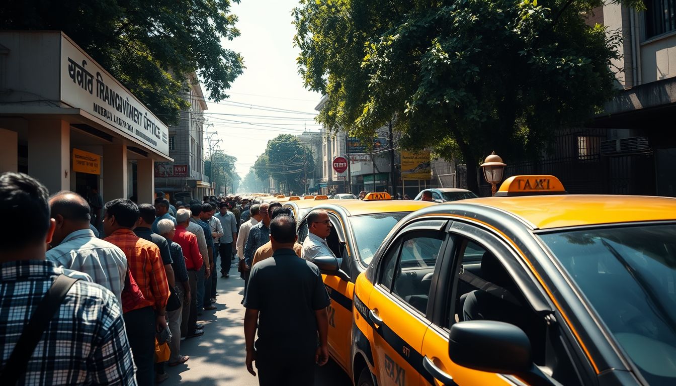 Taxi Drivers Face Delays and Quotas for Marathi Tests at Mumbai Central RTO