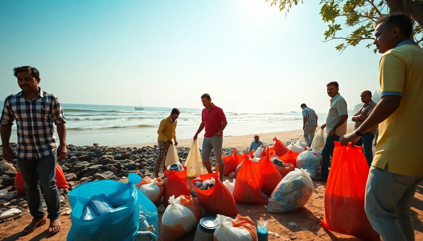 Sachin Ahir Leads Clean-Up Drive in Worli Koliwada, Announces Year-Long Plan
