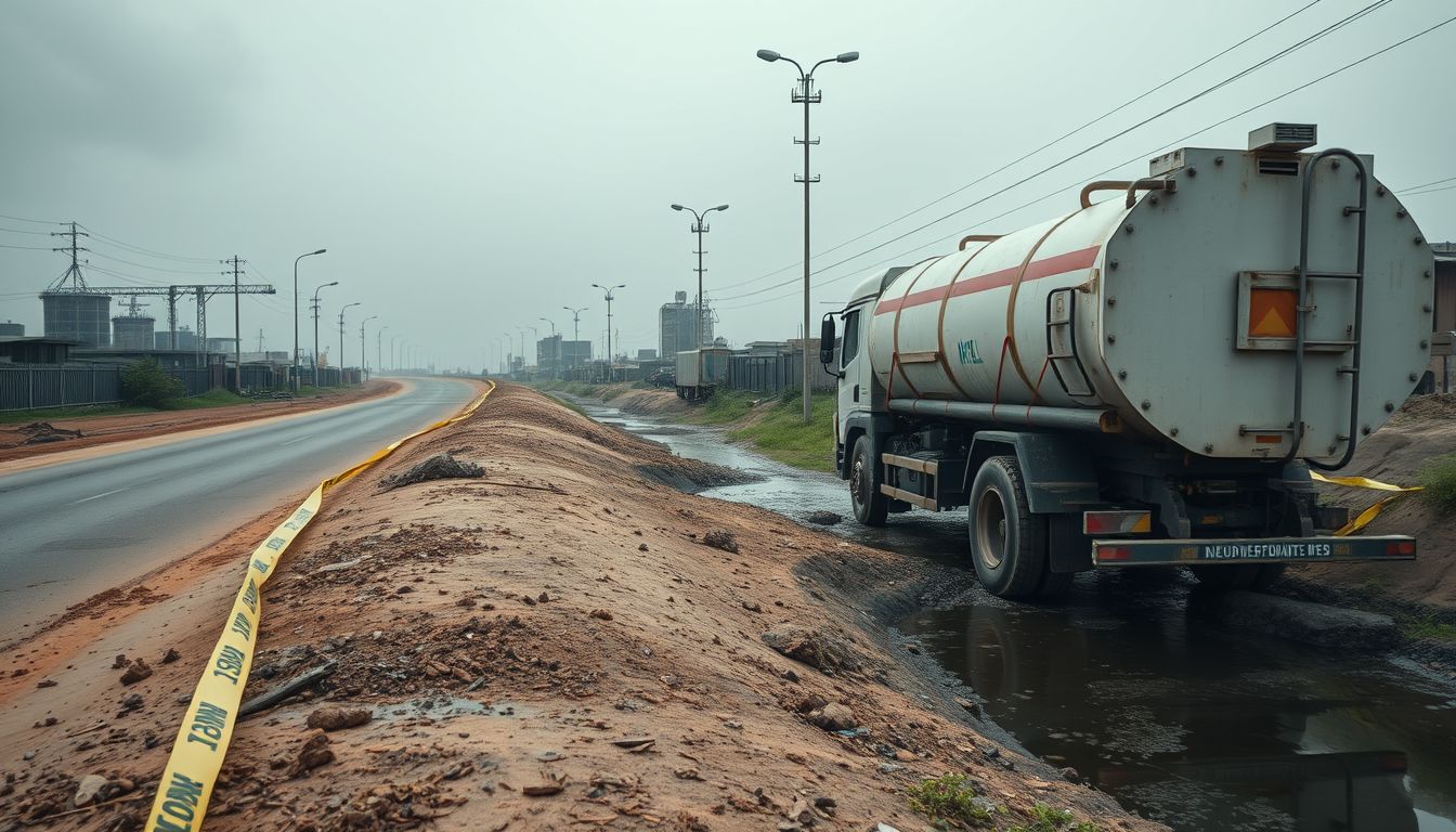 Bhiwandi Police Book Four for Illegally Dumping Chemical Waste in Kambe Nullah