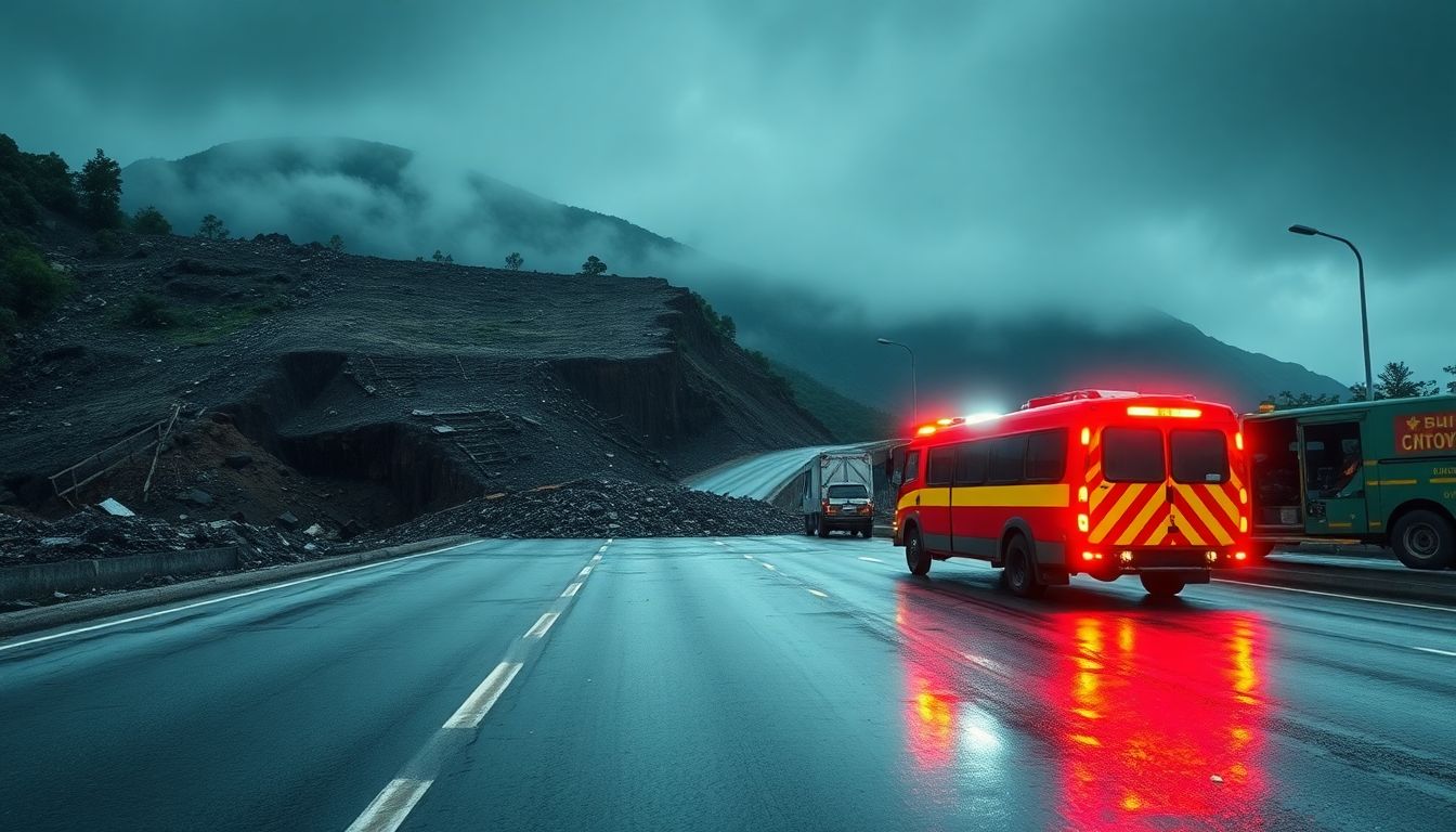 Heavy Rains and Landslides Shut Mumbai-Pune Expressway and Old Highway
