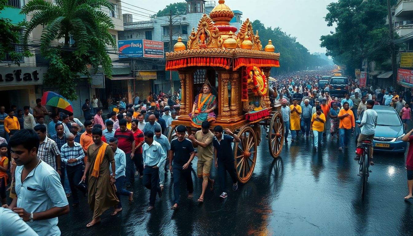 Over 2,500 Devotees Gather in Kandivali for Annual Jagannath Rath Yatra